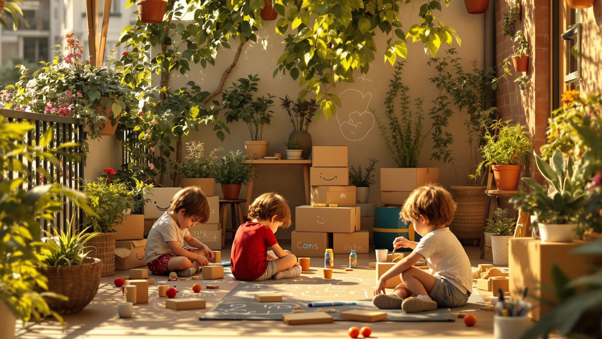 Creative Outdoor Play Ideas for Small Spaces